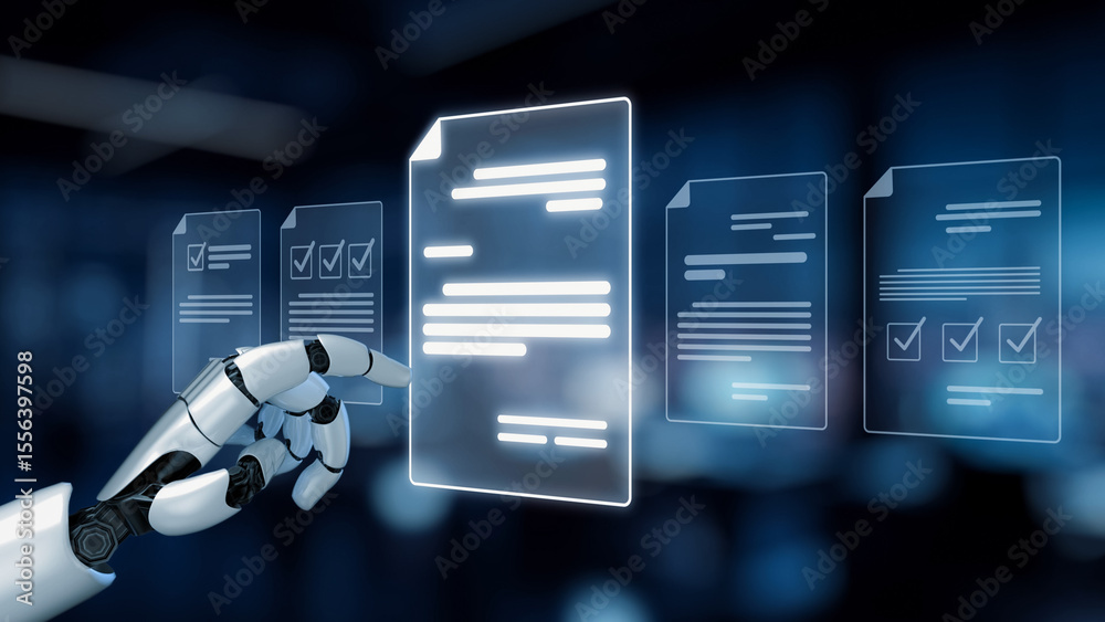 Poster ai transforms document management using virtual assistant systems, ai-secure file storage, and artif