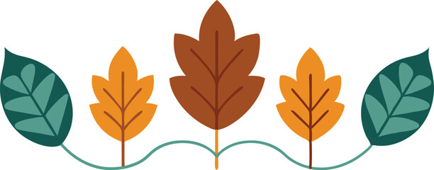 Obraz premium Advertisement Banner for Painted Wall Decor Made of Dried Leaves
