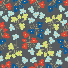 vintage floral seamless pattern. Rich with nostalgia and classic elegance, this pattern evokes the charm of a bygone era for print and textile