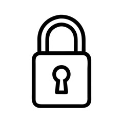 Lock and key security icon vector illustration