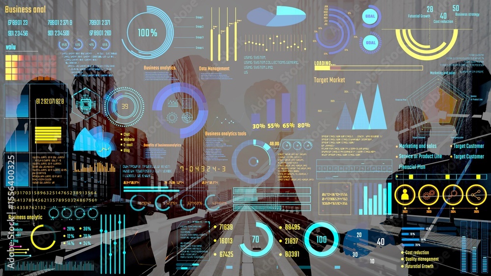 Poster data analytics and big data strategy for real-time analytics, predictive data modeling, business int
