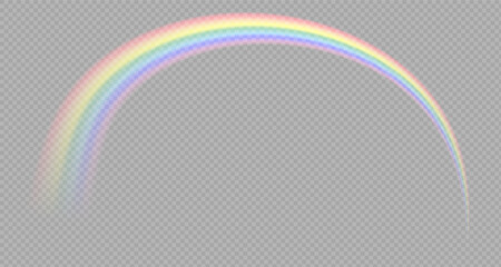 Rainbow icon, rainbow. Raindrops on transparent background. Rainbow shimmering on a transparent background. Downpour, hail rainy weather. png