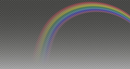 Rainbow icon, rainbow. Raindrops on transparent background. Rainbow shimmering on a transparent background. Downpour, hail rainy weather. png