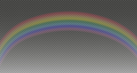 Rainbow icon, rainbow. Raindrops on transparent background. Rainbow shimmering on a transparent background. Downpour, hail rainy weather. png