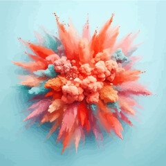  Blooming Burst of Color