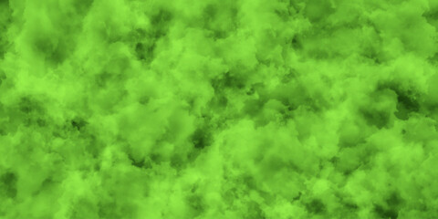 Abstract green background with clouds. green smoke on a green background. Abstract green cloud texture