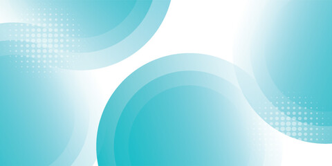 Modern banner background. colorful, blue and white gradations, circles, eps 10