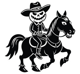 Halloween witch holding a pumpkin, cartoon vector illustration.

