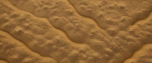 Close up of wet sand