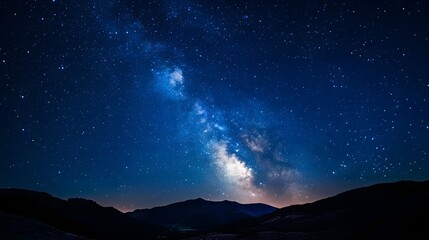 night sky with stars