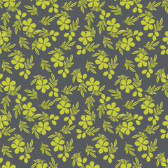 vintage floral seamless pattern. Rich with nostalgia and classic elegance, this pattern evokes the charm of a bygone era for print and textile