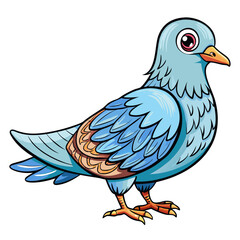 vector illustration of a bird