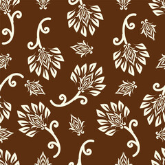 vintage floral seamless pattern. Rich with nostalgia and classic elegance, this pattern evokes the charm of a bygone era for print and textile