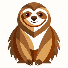 owl on white background