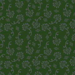 vintage floral seamless pattern. Rich with nostalgia and classic elegance, this pattern evokes the charm of a bygone era for print and textile