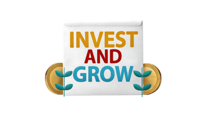 Money Investment Theme Illustrated In Grow And Invest T Shirt Graphic Design