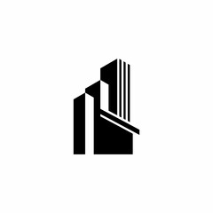 real estate, building, construction logo design abstract 