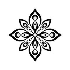 Sacred Indian Mandala Vector  