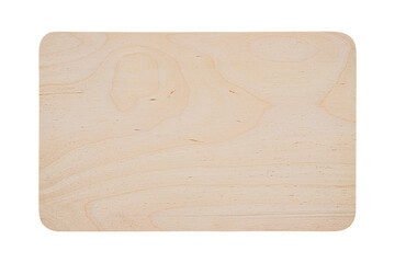 Top surface of the wooden cutting board with characteristic lines of birch plywood longitudinal...