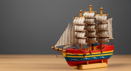 Old wooden ship.