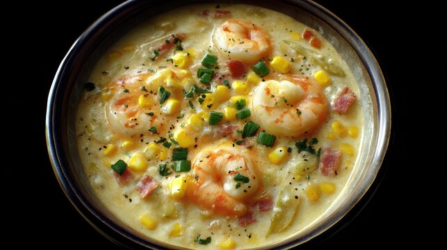 shrimp and corn chowder