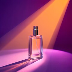  Droplet Perfume with Abstract Backdrop