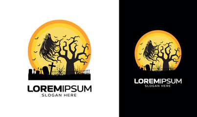 Halloween illustration design template Art & Illustration