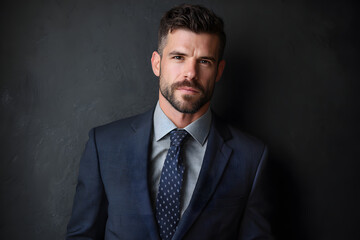  Professional Business Portrait European Man – High-Quality Photoshoot