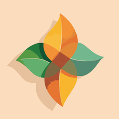 autumn leaves vector illustration