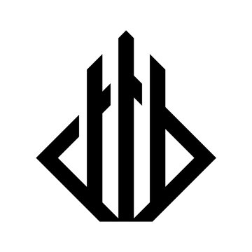 Bold monogram design of the letters TTB in a geometric diamond shape.