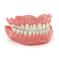 3d design of a human denture