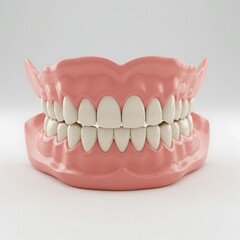 3d design of a human denture