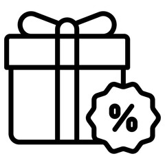 Gift Sale Icon
