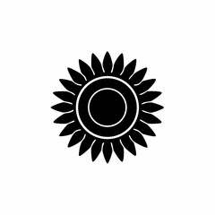 creative solar panel icon vector silhouette illustration isolated on white background 