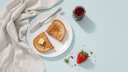 plate and food mockup background