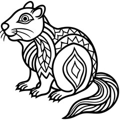Naklejka premium mandala coloring pages for adults stress relief 
