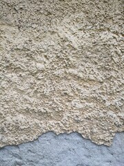 Texture - Old deteriorated brick house facade
