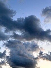 clouds in the sky