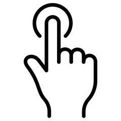Obraz premium Touch Icon