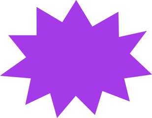 Blank empty speech bubble chat icon. Retro colorful special offer design elements, chat emblem, black callout sign Isolated on transparent background. Vector illustration for web app.