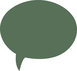 Blank empty speech bubble chat icon. Retro colorful special offer design elements, chat emblem, black callout sign Isolated on transparent background. Vector illustration for web app.