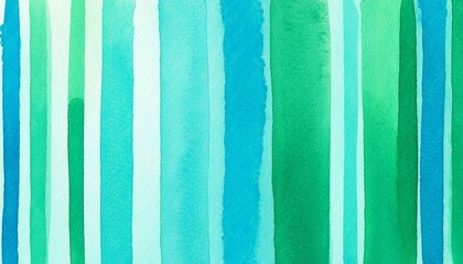 striped blue green watercolor paper background texture