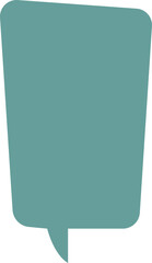 Blank empty speech bubble chat icon. Retro colorful special offer design elements, chat emblem, black callout sign Isolated on transparent background. Vector illustration for web app.