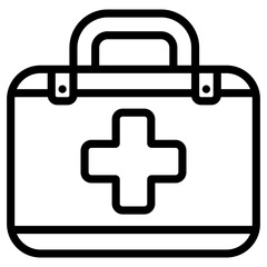 Obraz premium First Aid Kit Icon