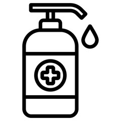 Hand Sanitizer Icon