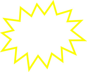 Blank empty speech bubble chat icon. Retro colorful special offer design elements, chat emblem, black callout sign Isolated on transparent background. Vector illustration for web app.