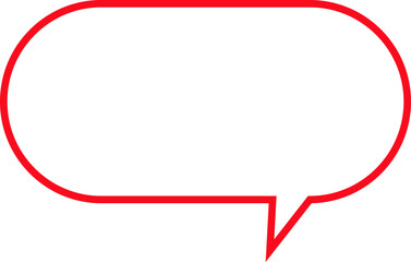 Blank empty speech bubble chat icon. Retro colorful special offer design elements, chat emblem, black callout sign Isolated on transparent background. Vector illustration for web app.