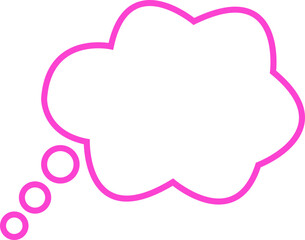 Blank empty speech bubble chat icon. Retro colorful special offer design elements, chat emblem, black callout sign Isolated on transparent background. Vector illustration for web app.