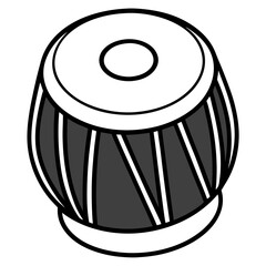 wooden barrel isolated on white