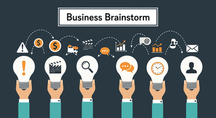 Business Brainstorming Generating Innovative Ideas & Solutions
